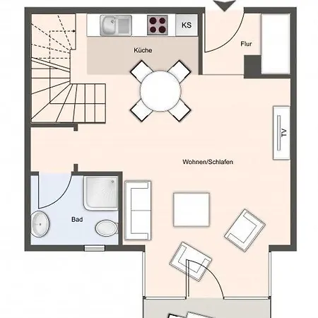 Apartment Friesenhof Dreilanden Friesenhof App 8 Kiek Mol Ut Sankt Peter-Ording